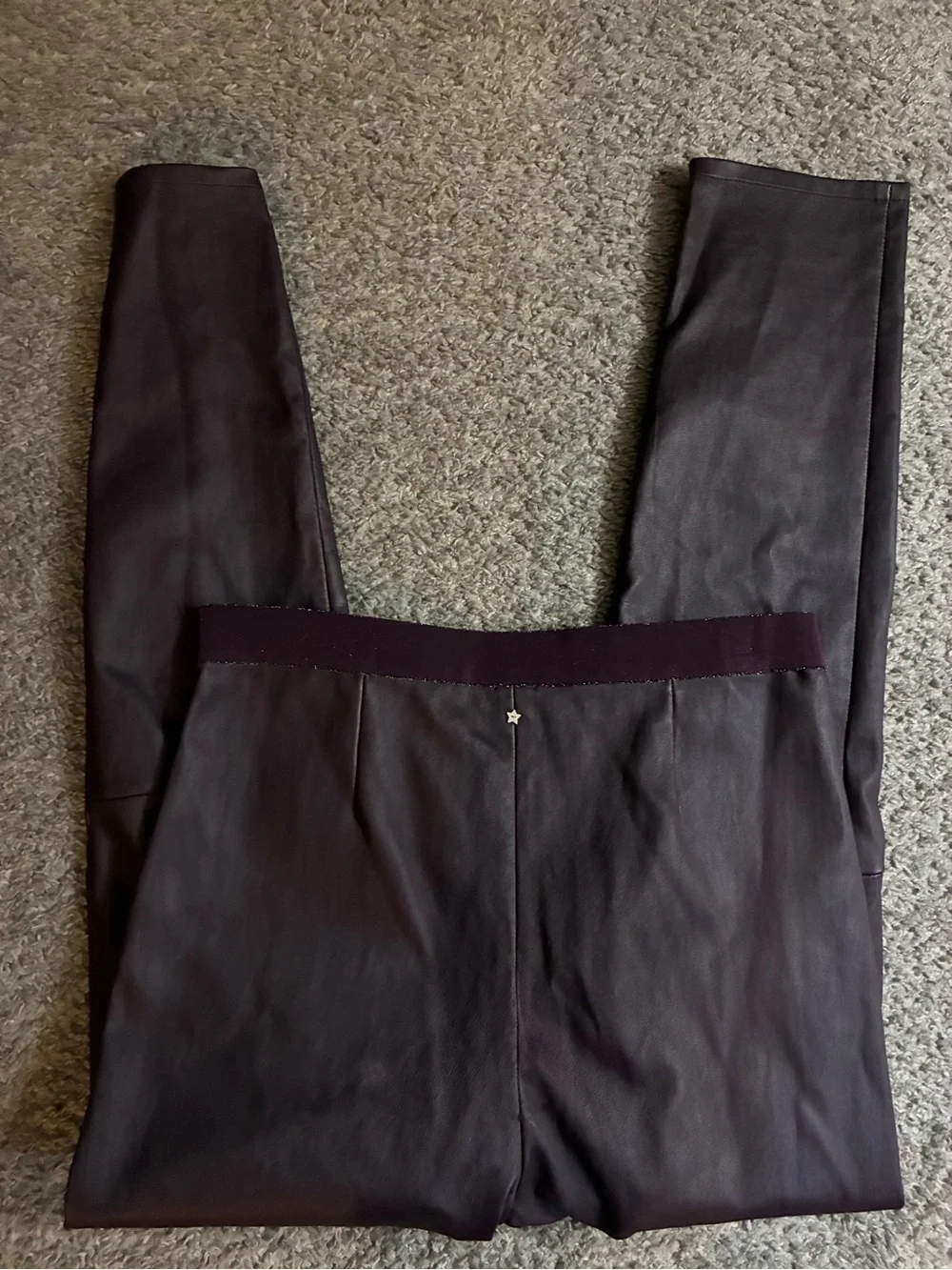 Brown‎ Faux Leather Skinny Pants - Picture 6 of 7